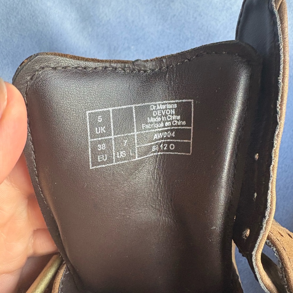 Dr. Martens Devon, Brown Leather - image 5